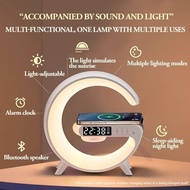 Wireless Bluetooth Speaker LED Light Portable Speaker Wireless Bluetooth Clock Bluetooth Speaker