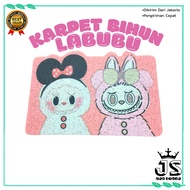 JS Non-slip Pumpkin Mat Carpet Character Print Bathroom Living Room Mat