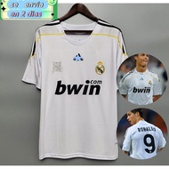 Retro Real Madrid Home Football Shirt 2009-2010 Personalized Name and Number