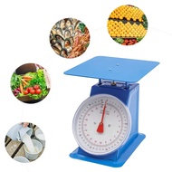 20kg/44lbs Mechanical Kitchen Weighing Food Scale Modern Iron Analog Kitchen Scale Blue Analog Food 