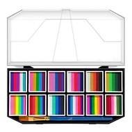 12Water-soluble body paint palette, Halloween face paint, stage performance makeup, rainbow face pai