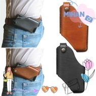 MH Cellphone Bum Bags Retro Wallet PU Leather Waist Bag