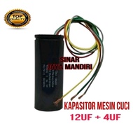 MESIN Capacitor 12uF + 4uF 2-Tub Washing Machine Capacitor/