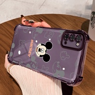 Casing Hp For Samsung A03s A02s M02s F02s Case Cartoon Mouse Casing Protection Falling airbag Casing