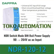 Fa99 NDR-120-12 12V 120W AC DC Industrial DIN rail power supply OF54