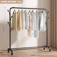 晾衣架 落地折疊家用陽臺臥室不銹鋼室外涼伸縮杆式曬被子X型加粗（平行進口）（快遞送貨上門）