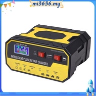 Car Battery Charger Pulse Repair Battery Charger 12v24v Intelligent Repair Motorcycle Fast Charger E