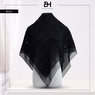 Tudung Bawal Asli Aurora 190 Dots Original Crystal Bawalhouse Bidang 45