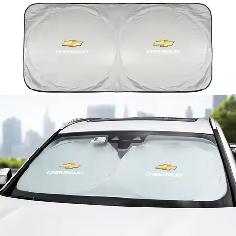 Car Windshield Sun Shade Visor UV Protection Shield For Chevrolet Cruze Sonic Silverado Corvette Tra