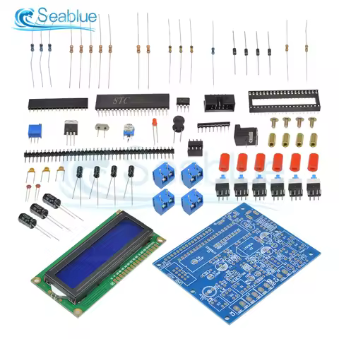 Digital Secohmmeter Frequency Capacitance Inductance Meter CF Inductor Capacitor Tester Permittimete