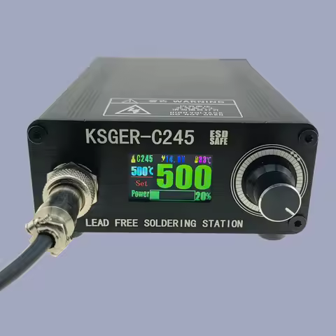 KSGER C245 Soldering Station 180W 3S Heating Lead-free With JBC Iron Tips For Intelligent Mobile Pho
