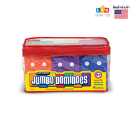 [อายุ 5+] โดมิโน่โฟมยักษ์ (Jumbo Foam Dominoes) [Learning Resources]