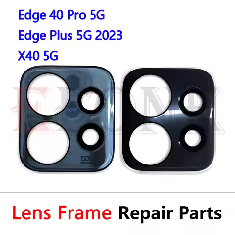 For Motorola MOTO Edge 40 Pro Edge + Plus 2023 X40 5G XT2301-5 XT2301-1 Rear Back Camera Glass Lens 