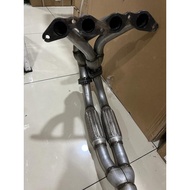 Toyota levin 20v 4AGE black top 4×2×1 ae101 1e111 corolla extractor exhaust manifold ekzos header + 