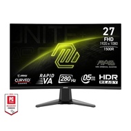 MSI MAG276CXF 27" Rapid VA FHD 280Hz 0.5ms Adaptive Sync HDR HDMI DP Gaming Monitor
