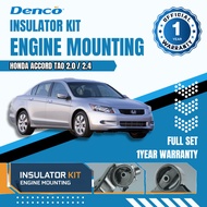 DENCO ORIGINAL - HONDA ACCORD TAO 2.0 / 2.4  "INSULATOR KIT ENGINE MOUNTING"'