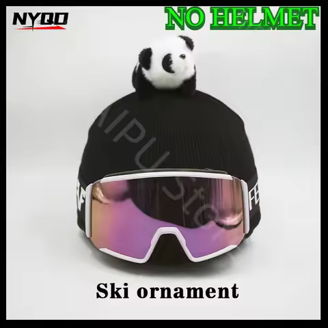 Grey Winter Warm Hat Cover Handmade Headband Ski Helmet Single Board Double Board Helmet Windproof C