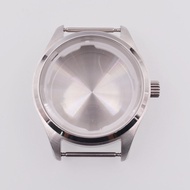 40 มม.เงินกาแฟสีดําสแตนเลสสตีล Sapphire Glass Fit NH35 NH36 ETA2824 PT5000 นาฬิกากรณี