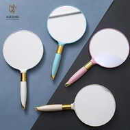 XUESHAN Hand Mirror, Portable Vanity Mirror Makeup Mirror,  with Handle Cosmetic Vintage Cosmetic Co