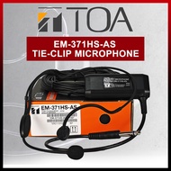 TOA EM-371HS-AS HEAT SET (EM371 / EM-371) MIC IMAM, HEADSET MICROPHONE AA BATTERY OPERATED Ready sto