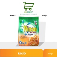 RINSO DETERJEN BUBUK ROYAL GOLD 770GR