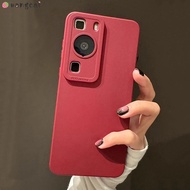 For Huawei Y7 Y6 2018 Pro Y5 2019 P Smart 2021 Phone Case Protect Camera Lens Candy Solid Color Colorful Matte Frosted Plain Business Simple Soft Silicone Casing Cases Case Cover