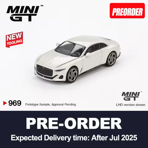 MINIGT 1:64 Batur Bonneville Pearl alloy car model 969