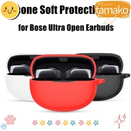 TAMAKO Earphone Protective Cover, Silicone Dustproof Earphone ,  Shockproof Soft Storage Shell for Bose Ultra Open Earbuds Home/Travel