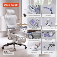 [ 5 Years Warranty ] Sihoo Doro C300 Ergonomic Office Chair with Footrest 6D Armrest Heavy-duty Gami