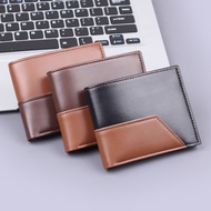 M] Wallet Men's High-End Men's Short Wallet Men's Wallet 9 Card Slots Card Holder Wallet Multi-Card 