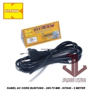 KITANI BRAND 2X0.75 SNI AC CORD POWER CABLE