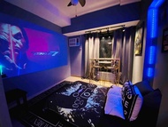 Rumah 24 m² dengan 1 kamar tidur dan 1 kamar mandi pribadi di Quezon City (Game Room and Netflix in