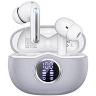 A10 Pro Wireless Earbuds, Bluetooth 5.3 Headphones HiFi Stereo 50H Playback LED Digital Display Ear 