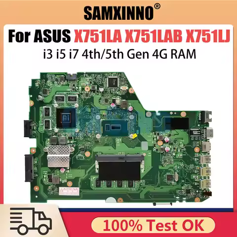 For ASUS X751LN X751LAB X751LD X751LJ X751L K751L F751L X751LB X751LC X751LD X751LAR X750LA X752LA X