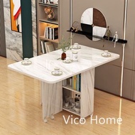 （包送貨）Vico Home table 多功能儲物可移動收納櫃餐桌飯桌 HH10051