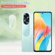 3D Camera Lens Protector For OPPO A38 A18 A58 4G A78 2023 Clear Lens Film Back Screen Protector for 