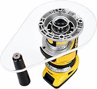 Single Grip Router Base Plate – Pre-Drilled for DeWalt DWP611 & DCW600B Compact Routers | Easy Contr