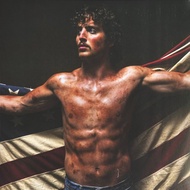 Benson Boone – American Heart, LP, White,Blue And Red Marble color Vinyl, Brand New