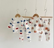 男女嬰幼兒bb kids兒童小朋友可愛春天長袖睡衣兒童秋天睡衣兒童舒服衫bb睡衣bb家居服bb冷氣衫bb麵包超人衫bb芝麻街衫bb麵包超人睡衣bb芝麻街睡衣