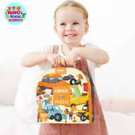 ( SIÊU GIẢM GIÁ) - BỘ XẾP HÌNH VALI 4 CHỦ ĐỀ CỦA MIDEER - MIMO HOUSE 09