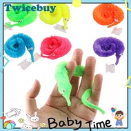 Tb_  Wiggle Moving Sea Horse Magic Twisty Worm Caterpillar Trick Toy Children Gifts