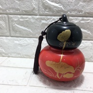 Chinese Tea Leaves Storage / Pumpkin Jar Antique Tea Jar