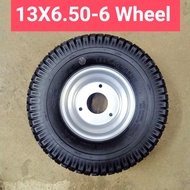 13X6.50-6 ATV Grass Machine Golf Car Wheel roda Tyre Trolley Mesin Rumput Mesin Dune buggy