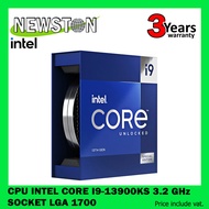 CPU (ซีพียู) INTEL CORE I9-13900KS 3.2 GHz (LGA 1700) NO CPU COOLING (ระบบระบายความร้อนไม่รวมอยู่ในส