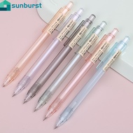 Automatic Pencil - Muji Style Candy Color - School Office Stationery - 0.5mm Pencil Lead - Press The Pencil - Smooth Writing - Black Ink - Business Signature Pen