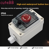 Durable Waterproof e Stop Switches Box with Emergency Stop Push Button for Harsh Environment Use