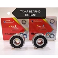 EX5 DREAM / WAVE 100 / WAVE 110 / DASH TAYAR BEARING SET DEPAN(6201~2pcs) BEARING TAYAR