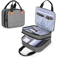 【New】Photo Printer Bag Fit for SELPHY CP1500 CP1300 CP1200 Polyester Photo Printer Case with Pockets
