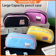 [Ready] Large Capacity Pencil Case Kawaii Cute Pencil Cases Student Pen Case Big School Supplies Stationery Pencil Bags Box Pencil Pouch