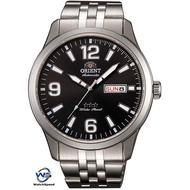 Orient RA-AB0007B Old School Automatic Japan Movt Stainless Steel Black Dial Men's Watch